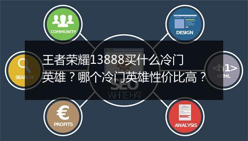 王者荣耀13888买什么冷门英雄？哪个冷门英雄性价比高？