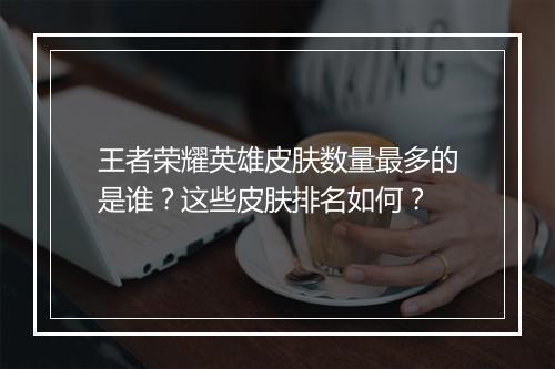 王者荣耀英雄皮肤数量最多的是谁？这些皮肤排名如何？