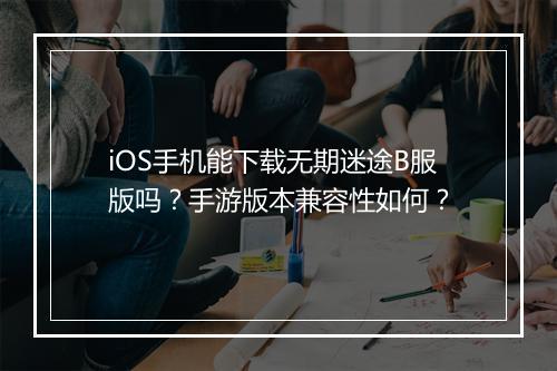 iOS手机能下载无期迷途B服版吗？手游版本兼容性如何？