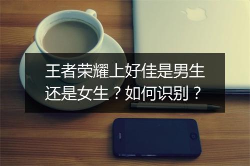 王者荣耀上好佳是男生还是女生?如何识别?
