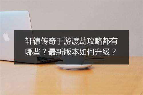 轩辕传奇手游渡劫攻略都有哪些？最新版本如何升级？
